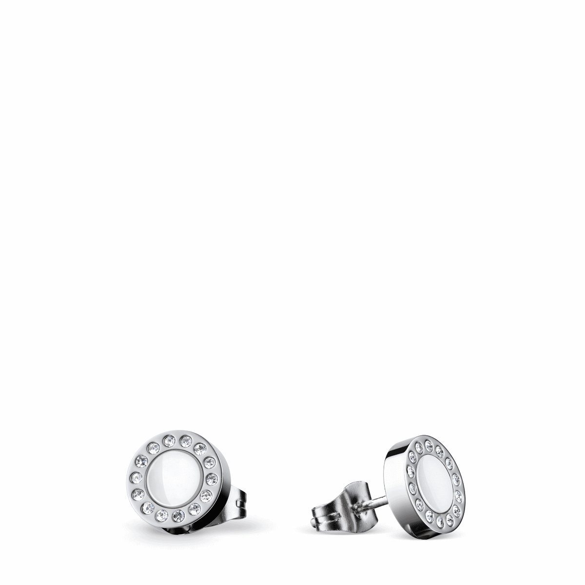 Bering Paar Серьги-гвоздики BERING Arctic Symphony Серьги-гвоздики Edelstahl mit Zirkonia 707-150-05