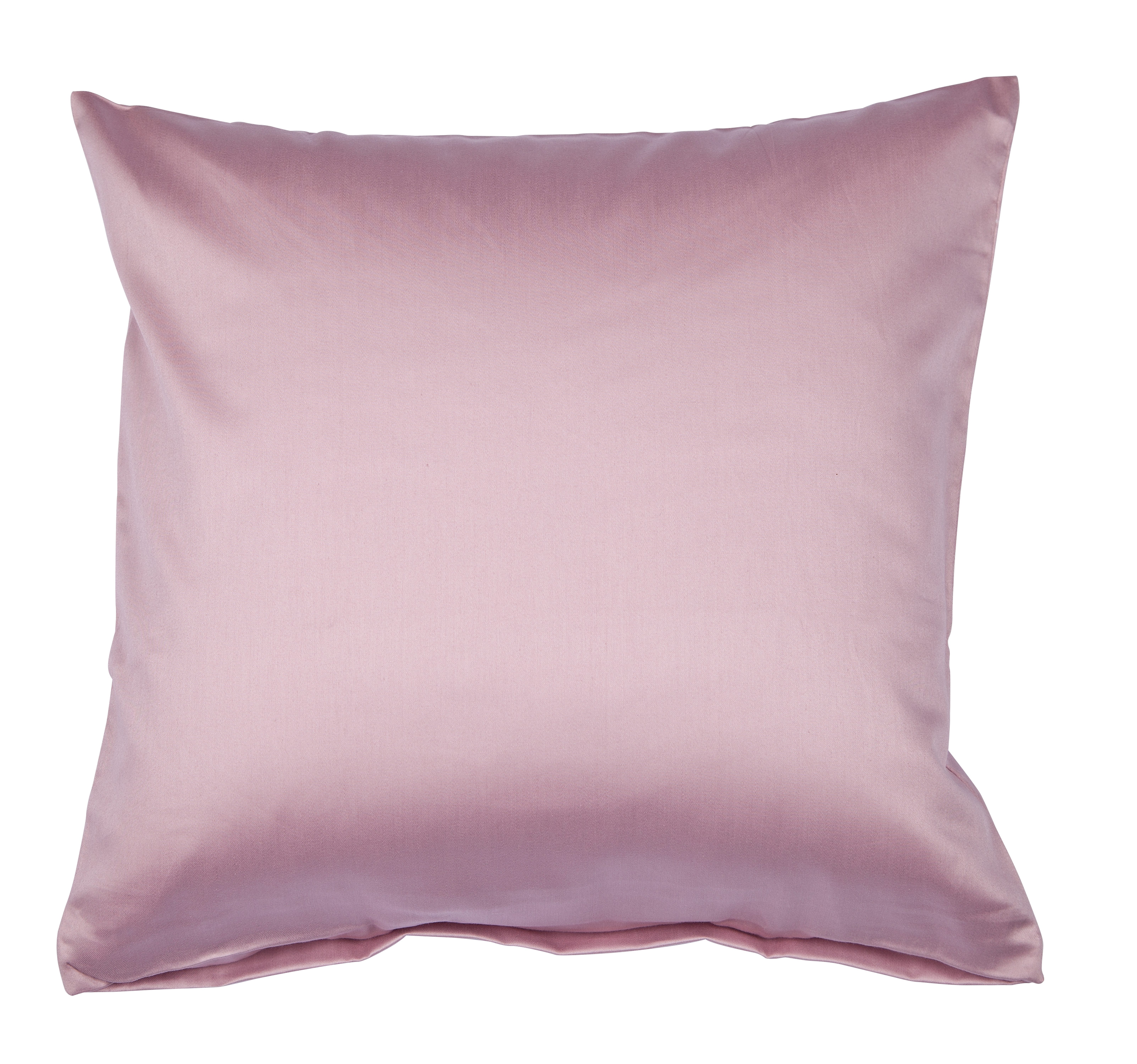 Janine Kissenbezug Colors Mako Satin, (1 Stück), mit Reißverschluss, uni Kissenhülle, feinfädig, 100% Baumwolle