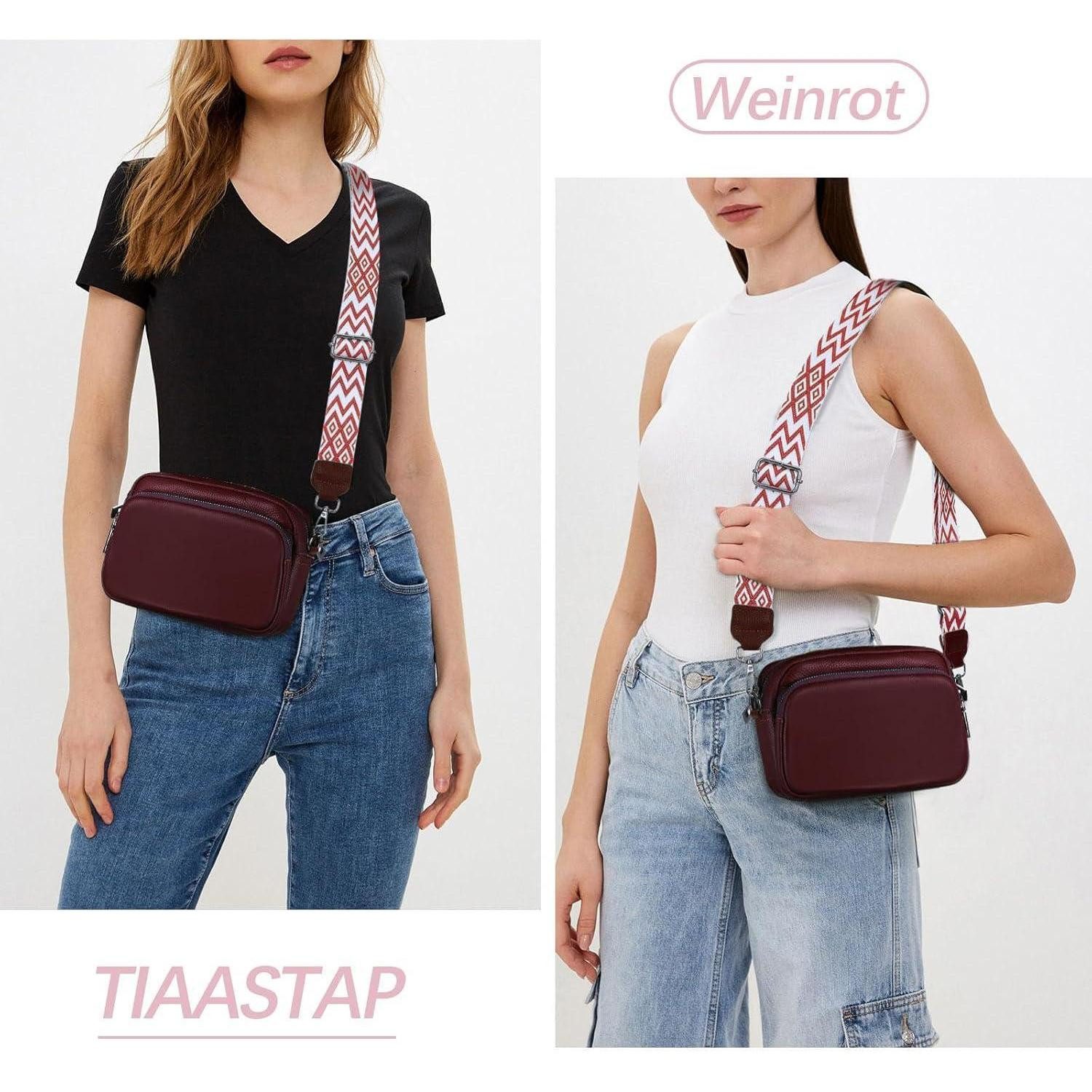 LuxusKollektion Umhängetasche Handy Umhängetasche Echtes Leder Crossbody Ba günstig online kaufen