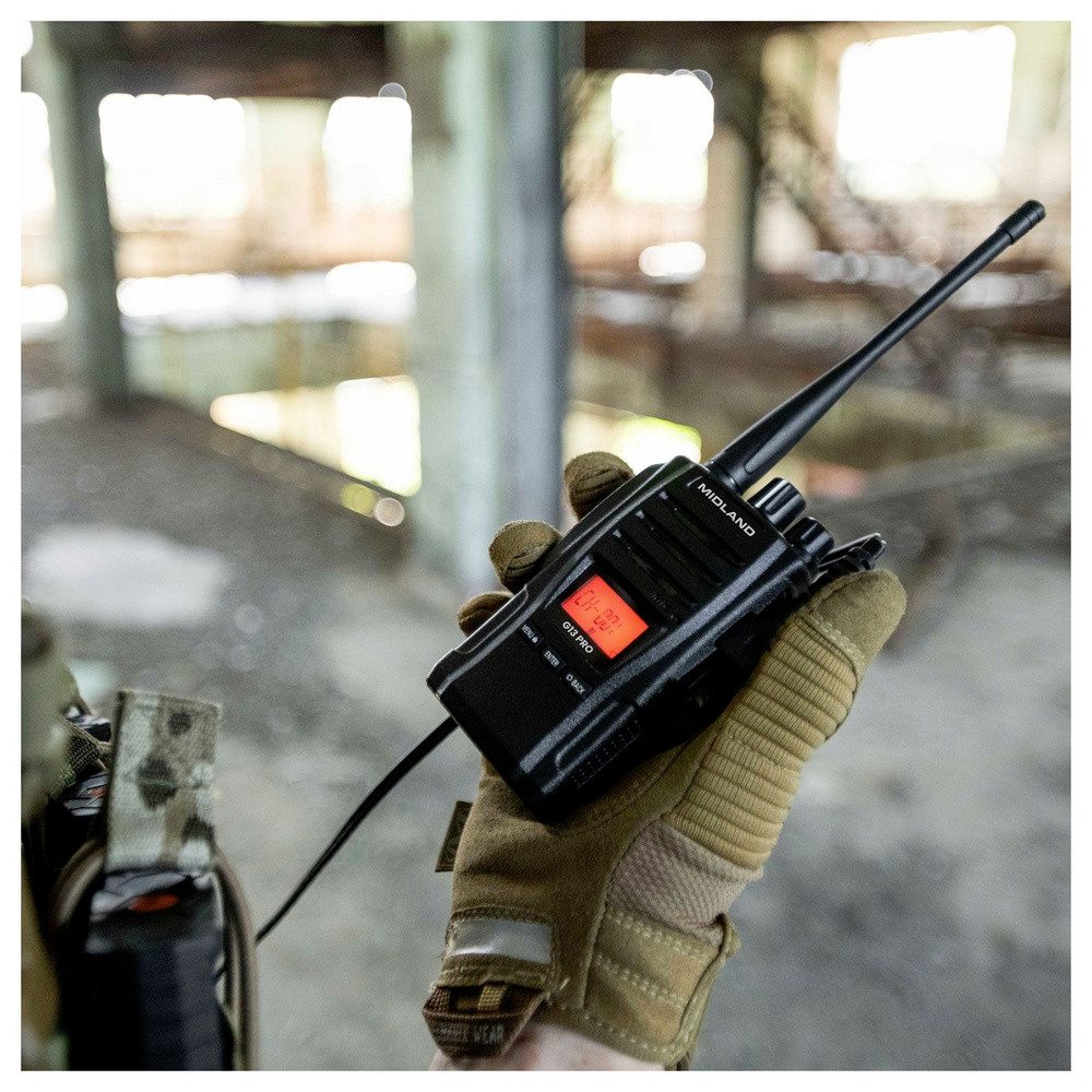 Midland Walkie Talkie Midland Midland G13 PRO PMR446 + LPD Funkgerät, C1668 PMR-Handfunkgerä