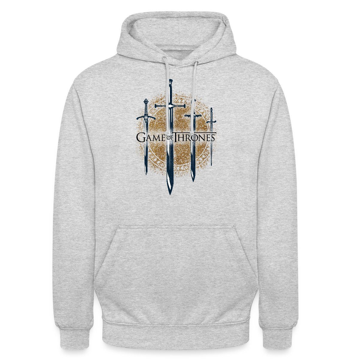 Hoodie Game Of Thrones Schwerter der Königshäuser Unisex Hoodie