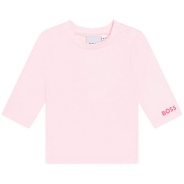 BOSS 2-in-1-Kleid BOSS Baby Set Shirt mit Kleid rosa weiß 6- 18 Monate