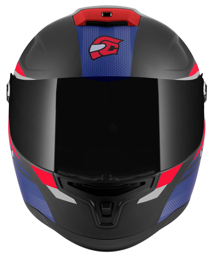 FC-Moto Motorradhelm FF114B Zeron Helm, Vorbereitet Für Pinlockscheibe,herausnehmbares Innenfutter