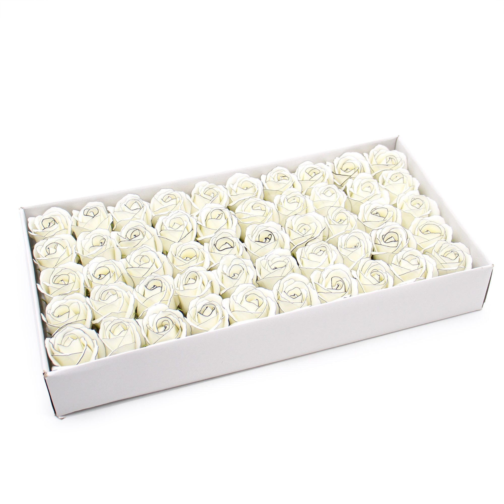 Bali-Homedecor Seifenschale Seifenblume mittlere Rose Elfenbein günstig online kaufen