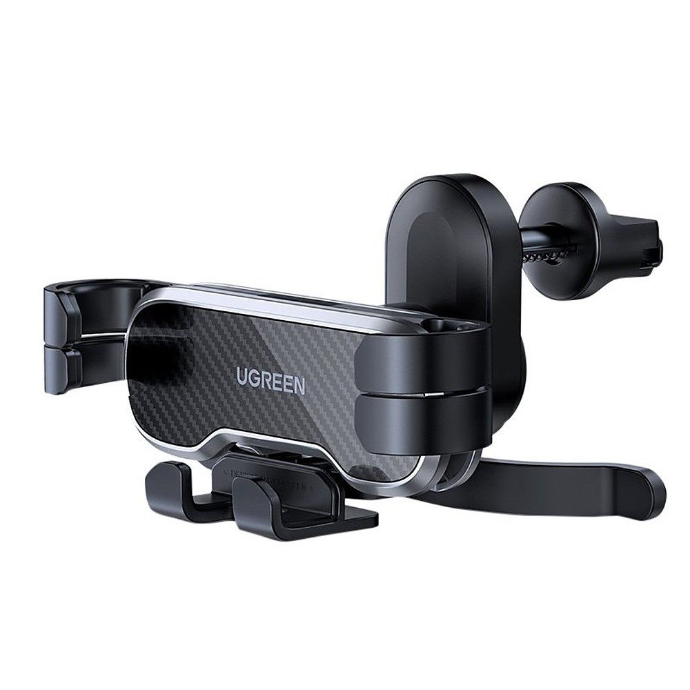 UGREEN Handy-Halterung Lüftungshalterung Schwerkrafthalter Smartphonehalter, (Spar-Set, 1-tlg., 65-80 mm automatisch, Schwerkraft-Automatik, 360° drehbar, Lüftungsmontage)
