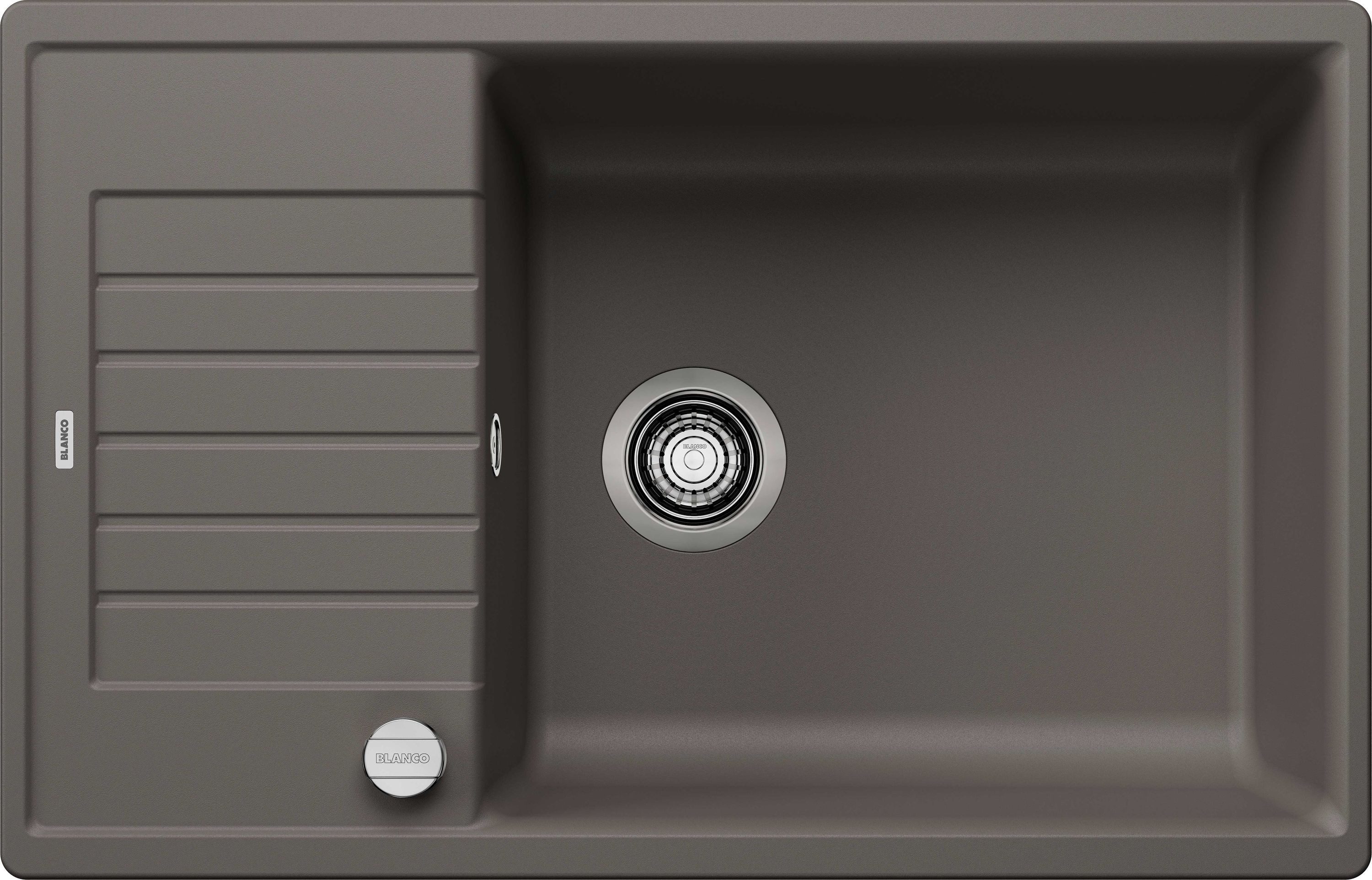 Einbauspüle ZIA XL 6 S Compact Einbauspüle SILGRANIT vulkangrau ab 60 cm Excenter
