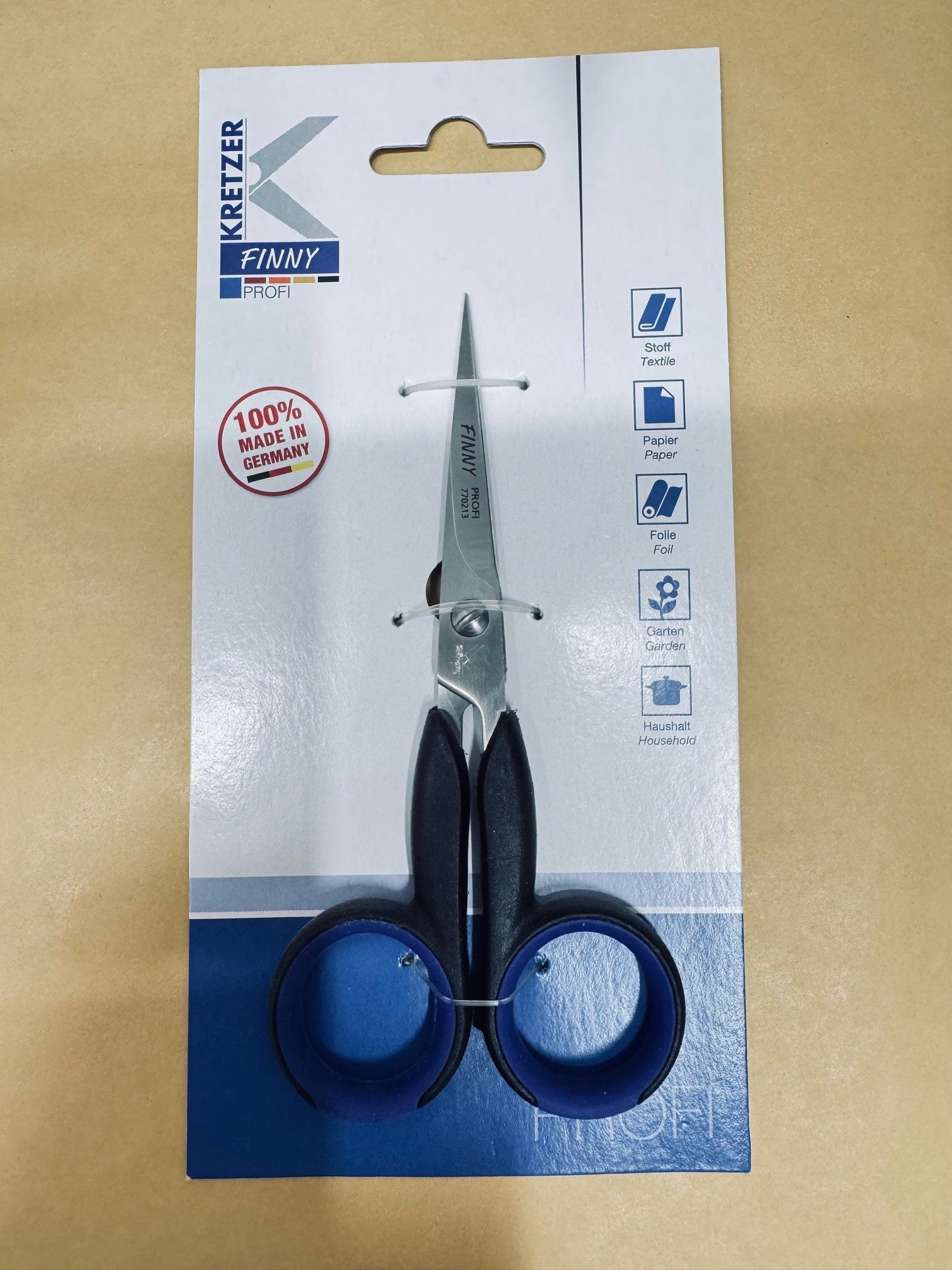 Kretzer Scheren GmbH Stoffscheren Finny Stickschere PROFI 770213, (1-tlg)