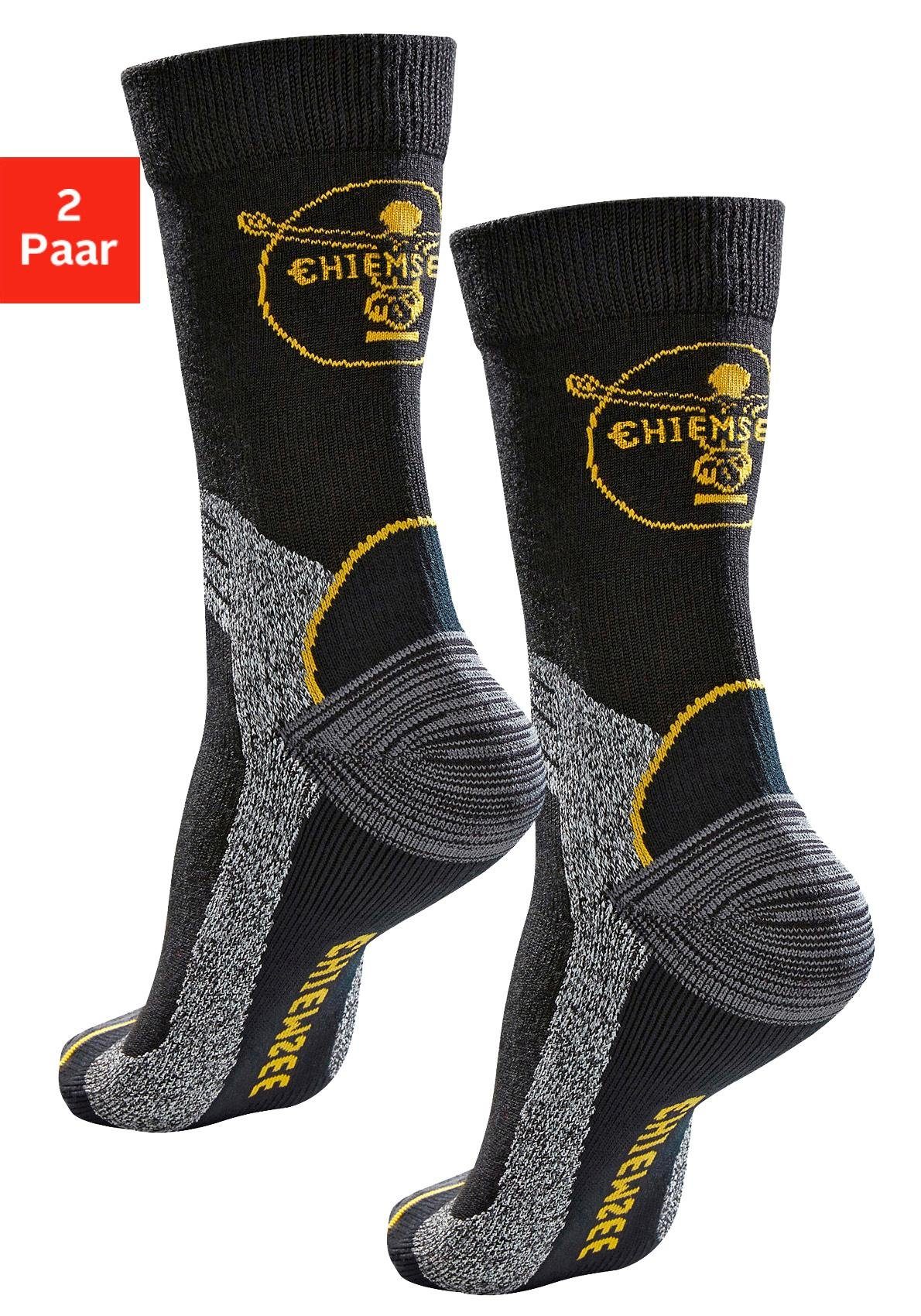 Chiemsee Wandersocken (Set, 2-Paar) mit gepolsterten Dämpfungszonen