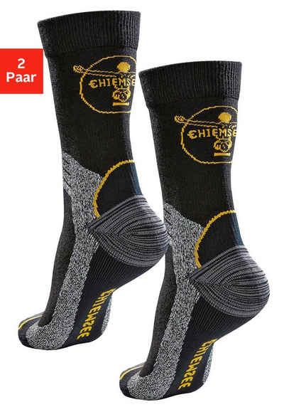 Chiemsee Wandersocken (Set, 2-Paar) mit gepolsterten Dämpfungszonen