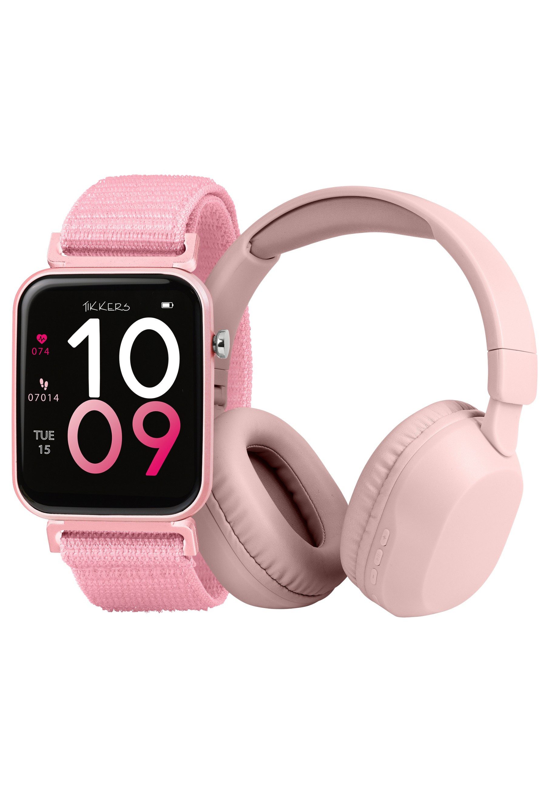 Tikkers Armband Tikkers Smart Series 13 Smartwatch & Kopfhörer Set (Schwarz günstig online kaufen