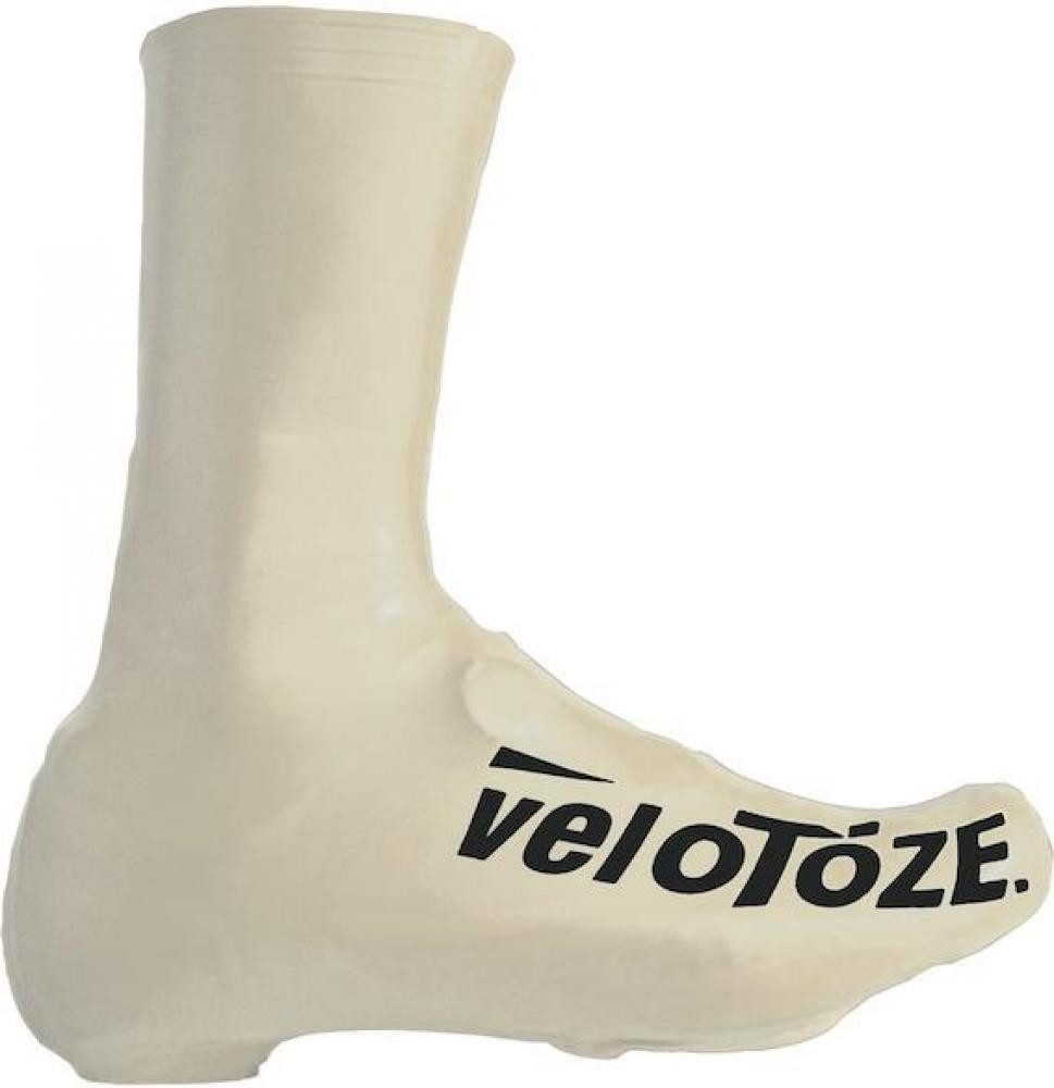 Velotoze Fahrrad-Überschuh VeloToze Überschuhe 2.0 Lang XL Weiß - Wasserdicht & Winddicht