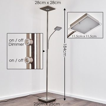 hofstein Deckenfluter Touchdimmer LED Design Boden Stand Steh Lese Lampen Wohn Schlaf Zimmer