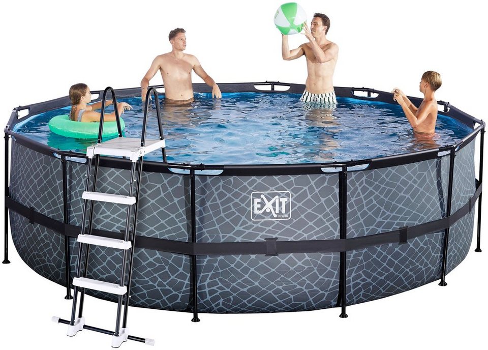 EXIT Framepool ØxH: 450x122 cm, mit Kartuschenfilter ... EXIT Framepool ØxH: 450x122 cm, mit Kartuschenfilter ...