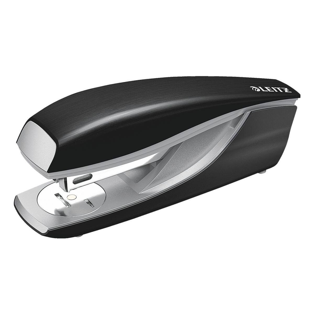 LEITZ Heftgerät 5562 NeXXt Style, gebürstete Oberfläche, mit integriertem Entklammerer