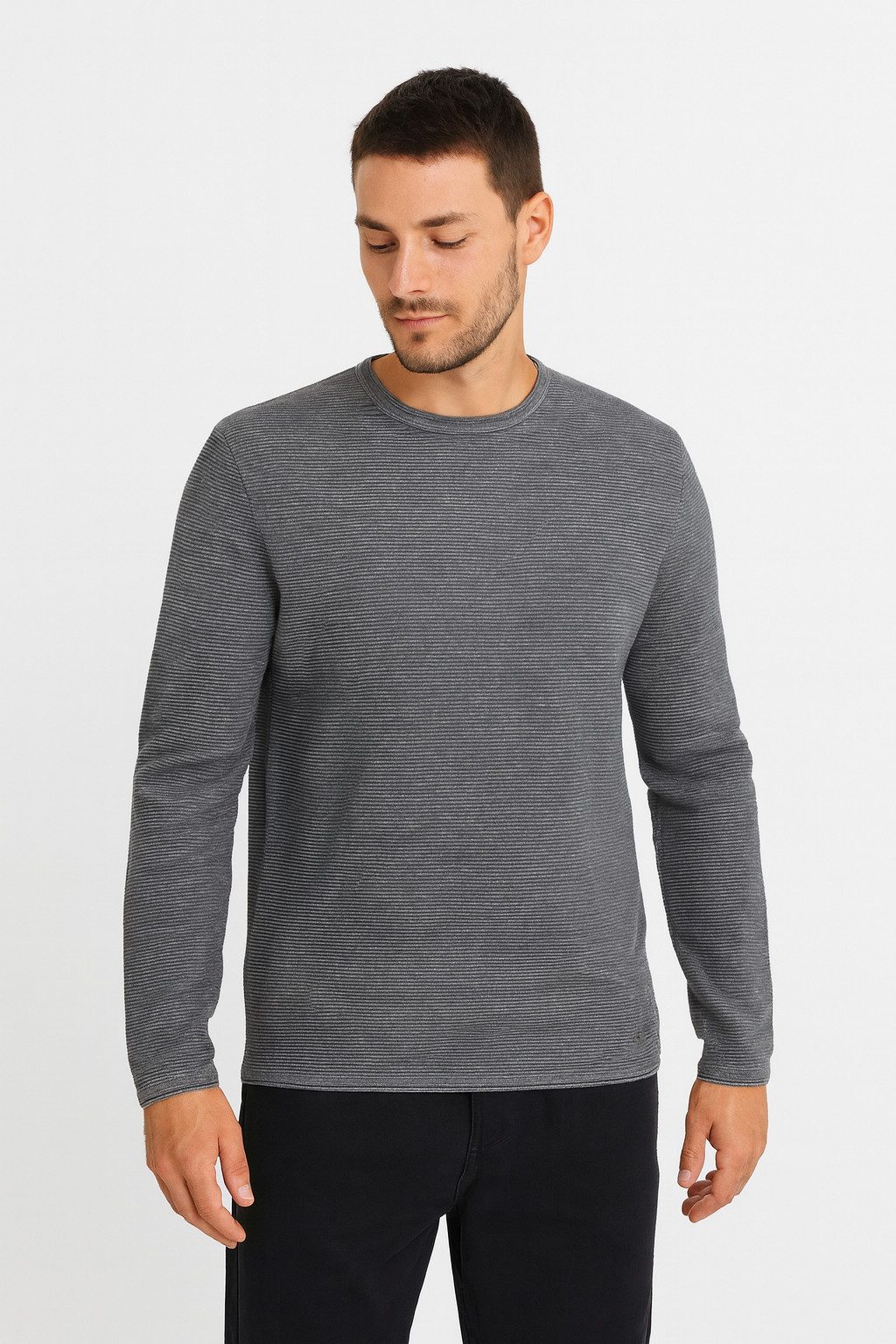 SUBLEVEL Strickpullover Lässiges Strickdesign, Langarm, Komfortabel günstig online kaufen