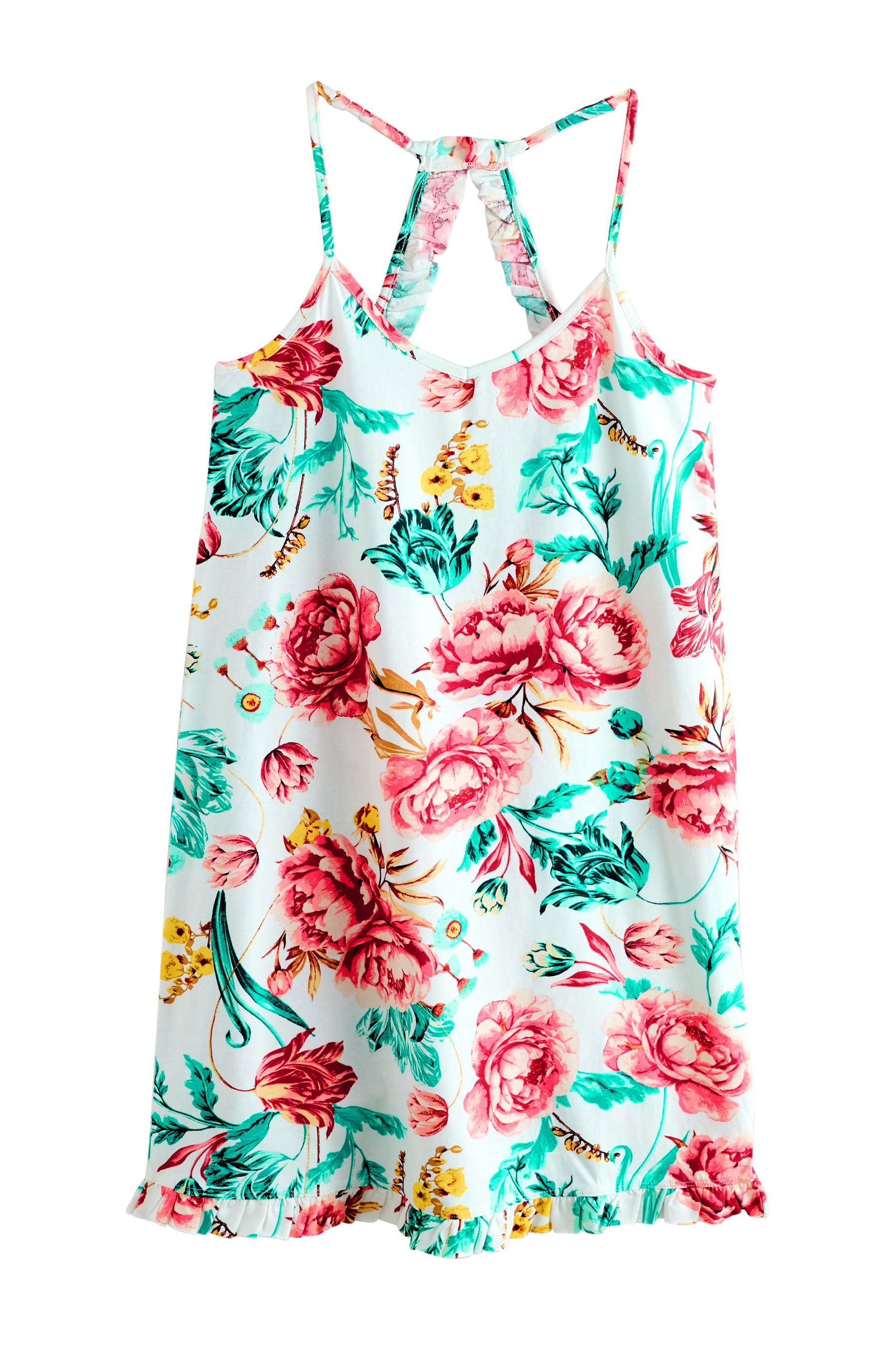 Next Nachthemd Negligé aus Baumwolle (1-tlg)