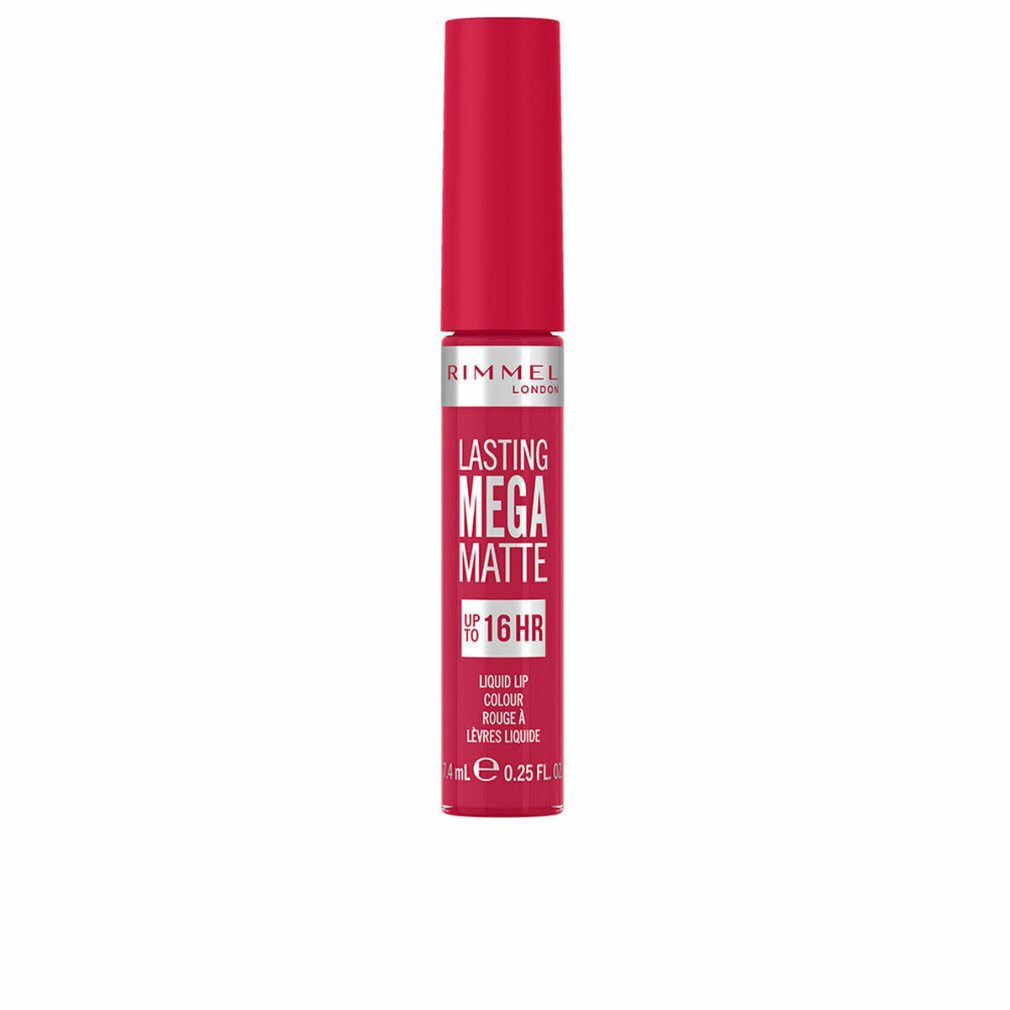 Rimmel London Lipgloss Lasting Mega Matte Liquid Lip Colour 910-Fuchsia Flush 7,4ml