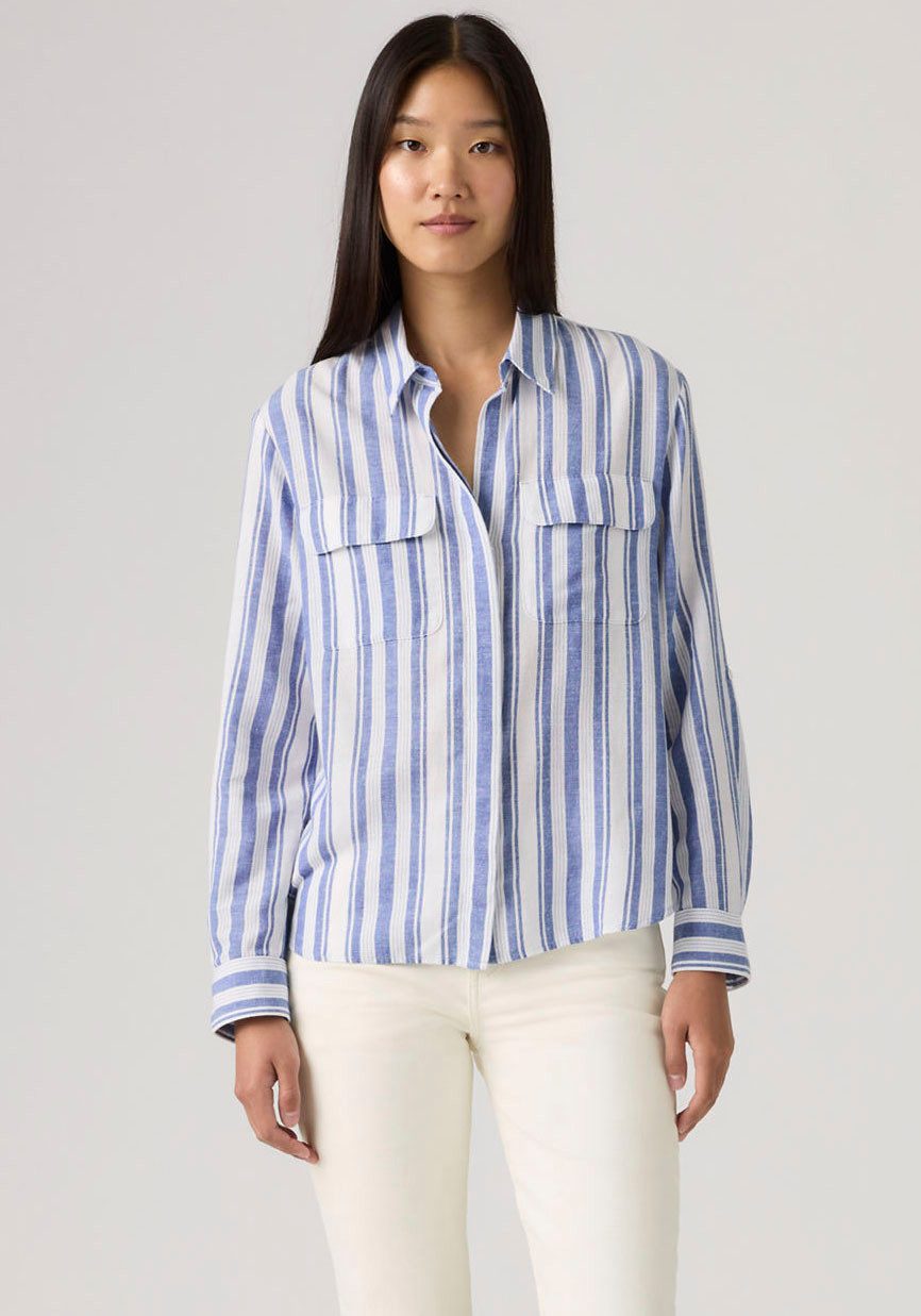 Levi's® Hemdbluse Krempelärmel mit Riegel günstig online kaufen