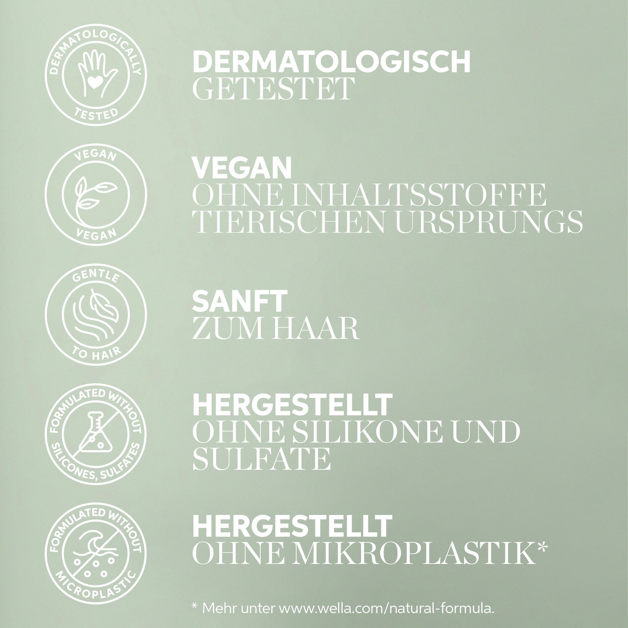 Wella Professionals Haarshampoo CARE ELEMENTS RENEWING SHAMPOO, sanfte Pflege für empfindliche Kopfhaut und alle Haartypen