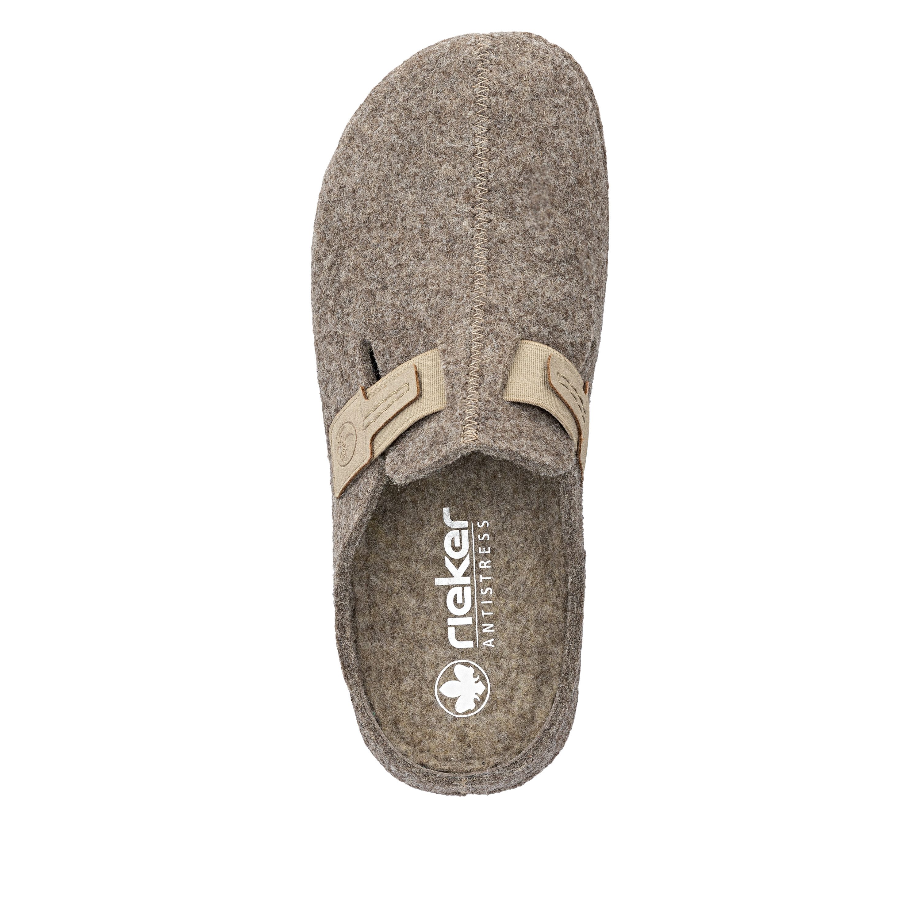 Rieker Clog Sabot, Hausschuh, Casual-Clog, Plateausohle, zum Schlupfen
