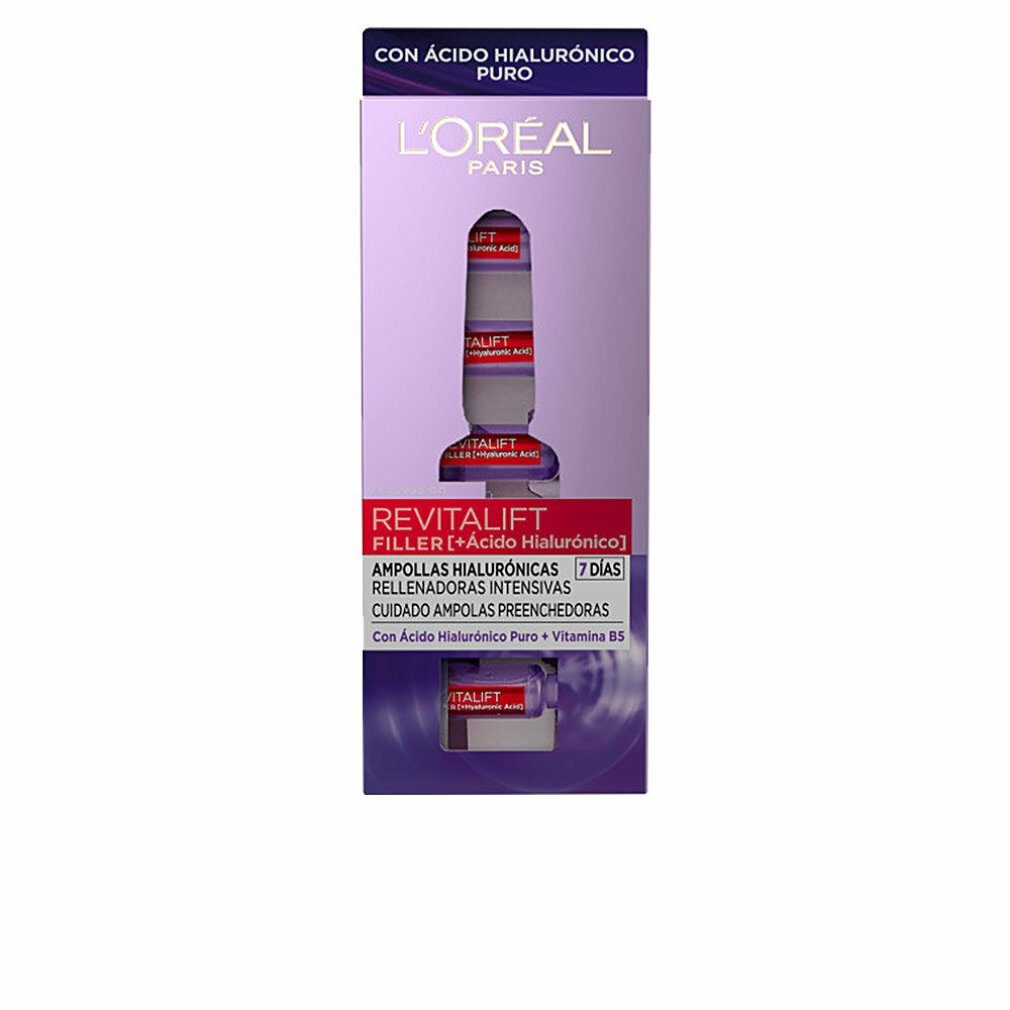 Gesichtsmaske Loréal Paris Revitalift mit Hyaluronsäure Ampullen 7 x 1,3ml