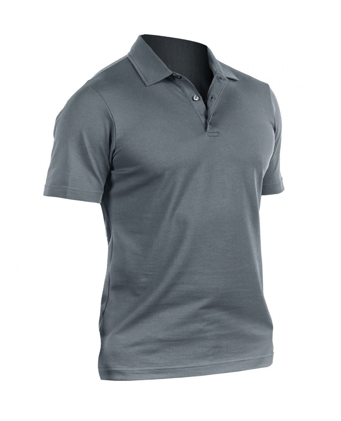 UF PRO T-Shirt Polo Shirt Urban Steel Grey