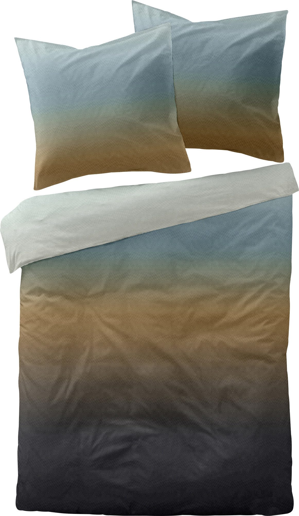 Dormisette Bettwäsche Bettwäsche, Mako-Satin, Streifen
