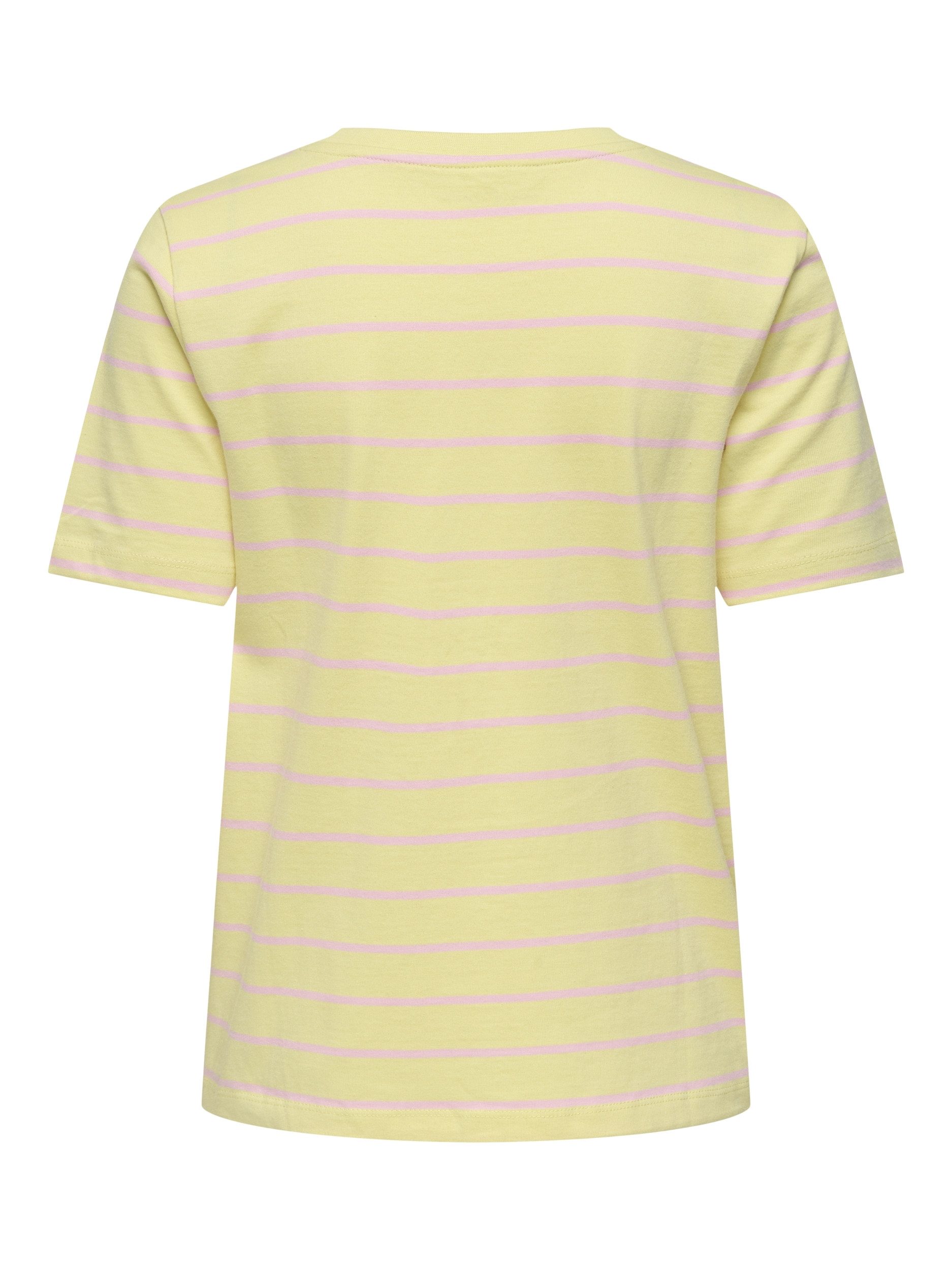 JDY T-Shirt ONLHELLE S/S STRIPE TOP BOX JRS