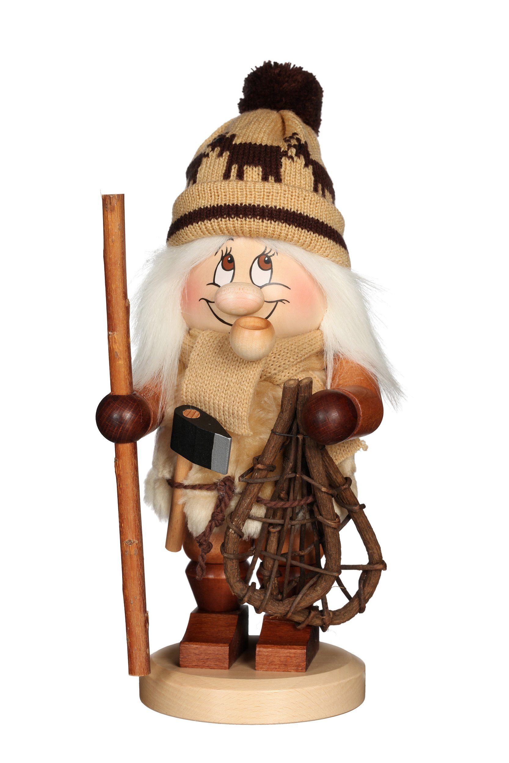 Christian Ulbricht Räuchermännchen Ulbricht Räuchermännchen Wichtel Holzmacher, Holzkunst aus dem Erzgebirge