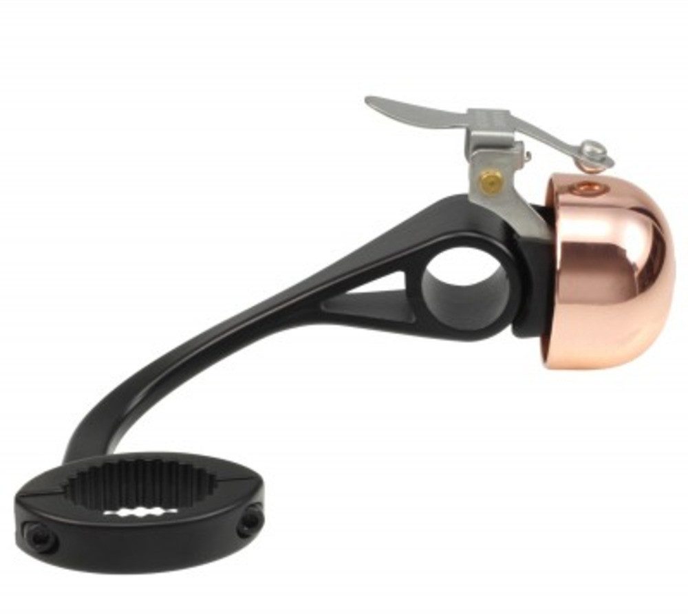 Crane Bell Co Fahrradklingel !Spezial! Rennrad/Gravel-Bike E-Ne SBR mit Drop Bar Mount - Copper
