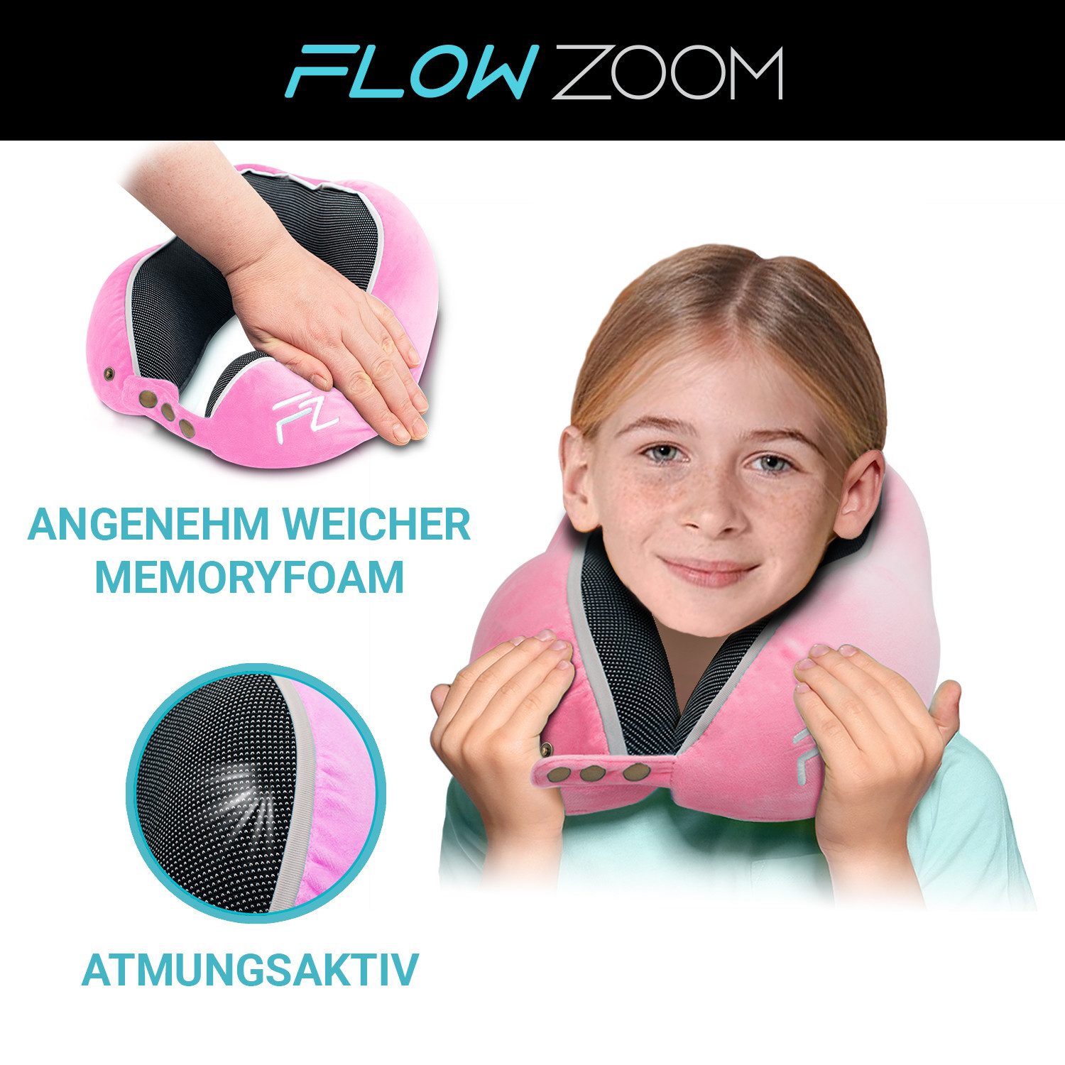 FLOWZOOM Nackenhörnchen COMFY KIDS - Nackenkissen günstig online kaufen