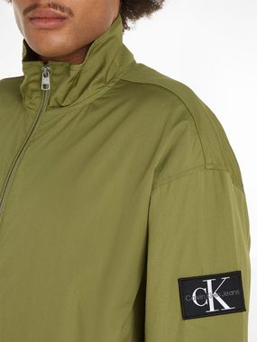 Calvin Klein Jeans Outdoorjacke CASUAL UTILITY HARRINGTON mit Logopatch