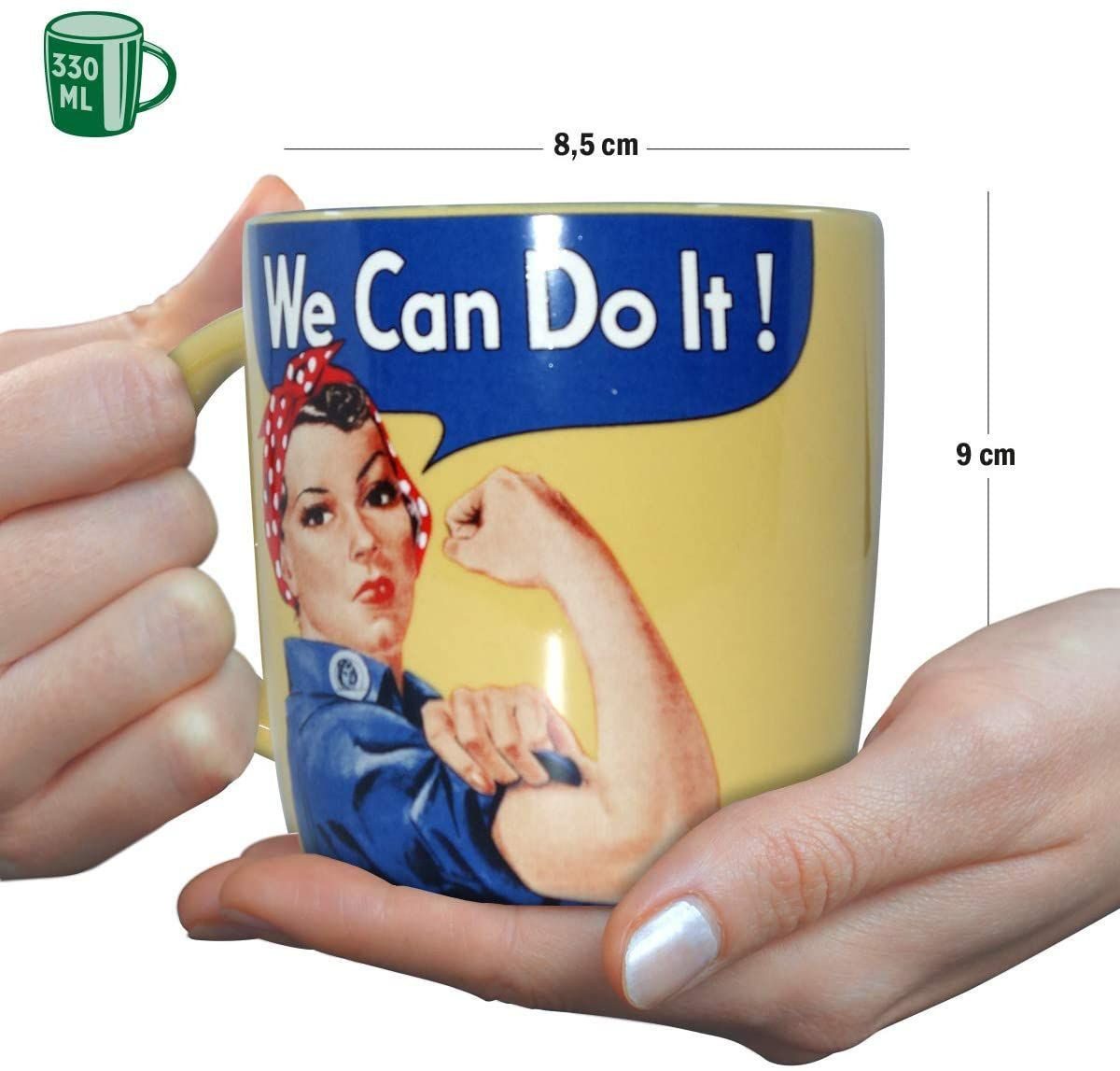 Nostalgic-Art Tasse Kaffeetasse - USA - We can do it