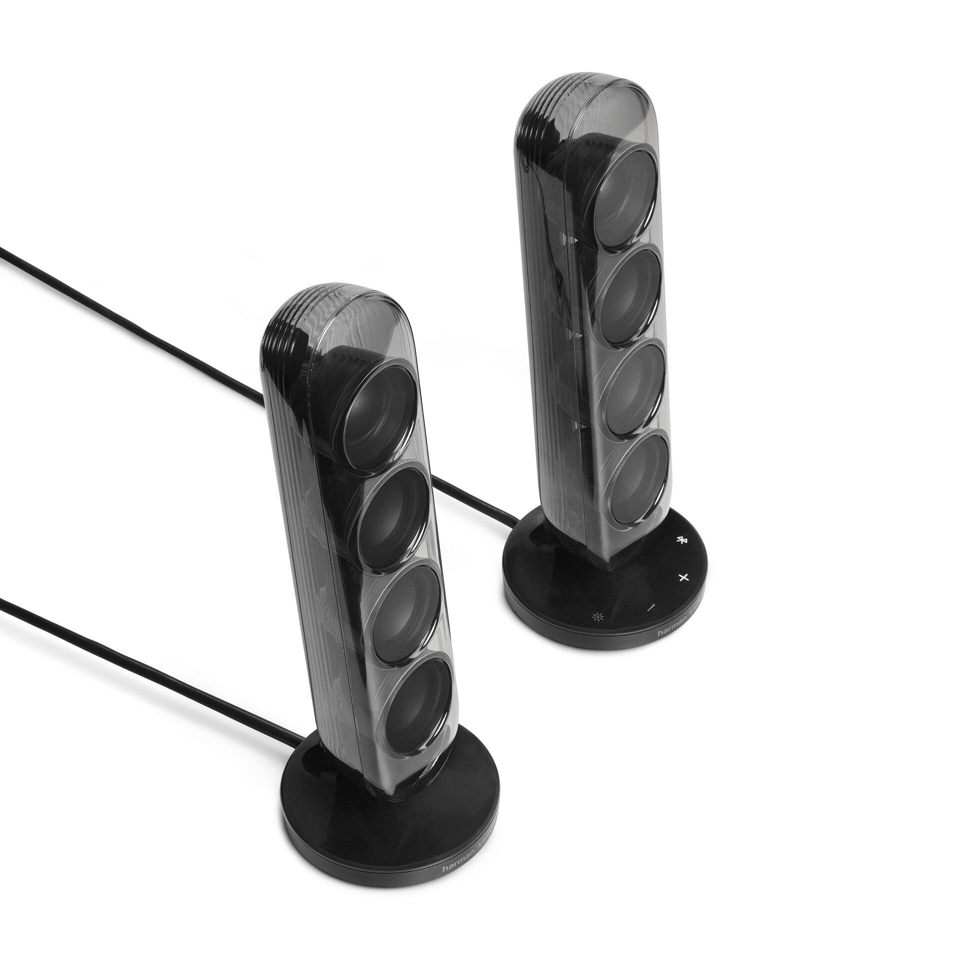 Harman/Kardon SoundSticks 5 2.1 Soundsystem 2.1 (A2DP Bluetooth, Bluetooth, AVRCP Bluetooth, 190 W, 2.1-Channel Bluetooth Speaker mit HDMI) – Bild 5 von 5