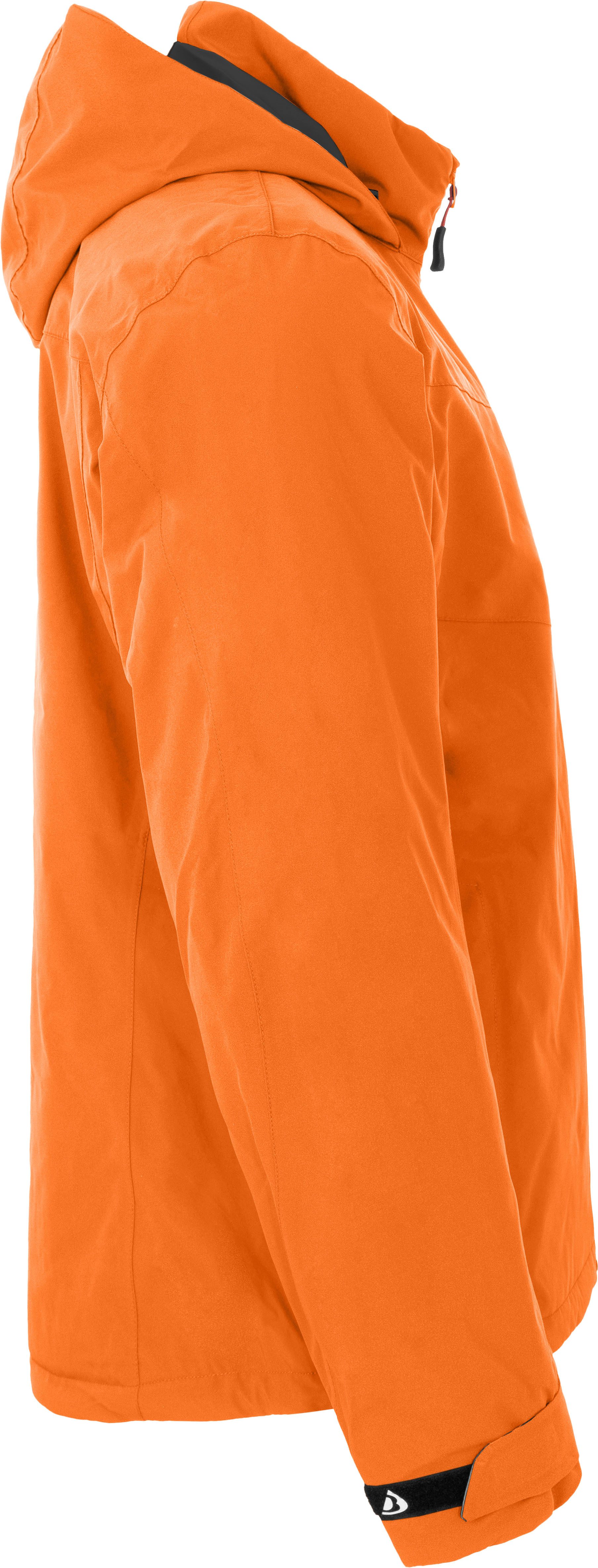 Bergson Regenjacke TALLMOS Herren Regenjacke, Wasserdicht 20.000 mm, Langgrößen, orange