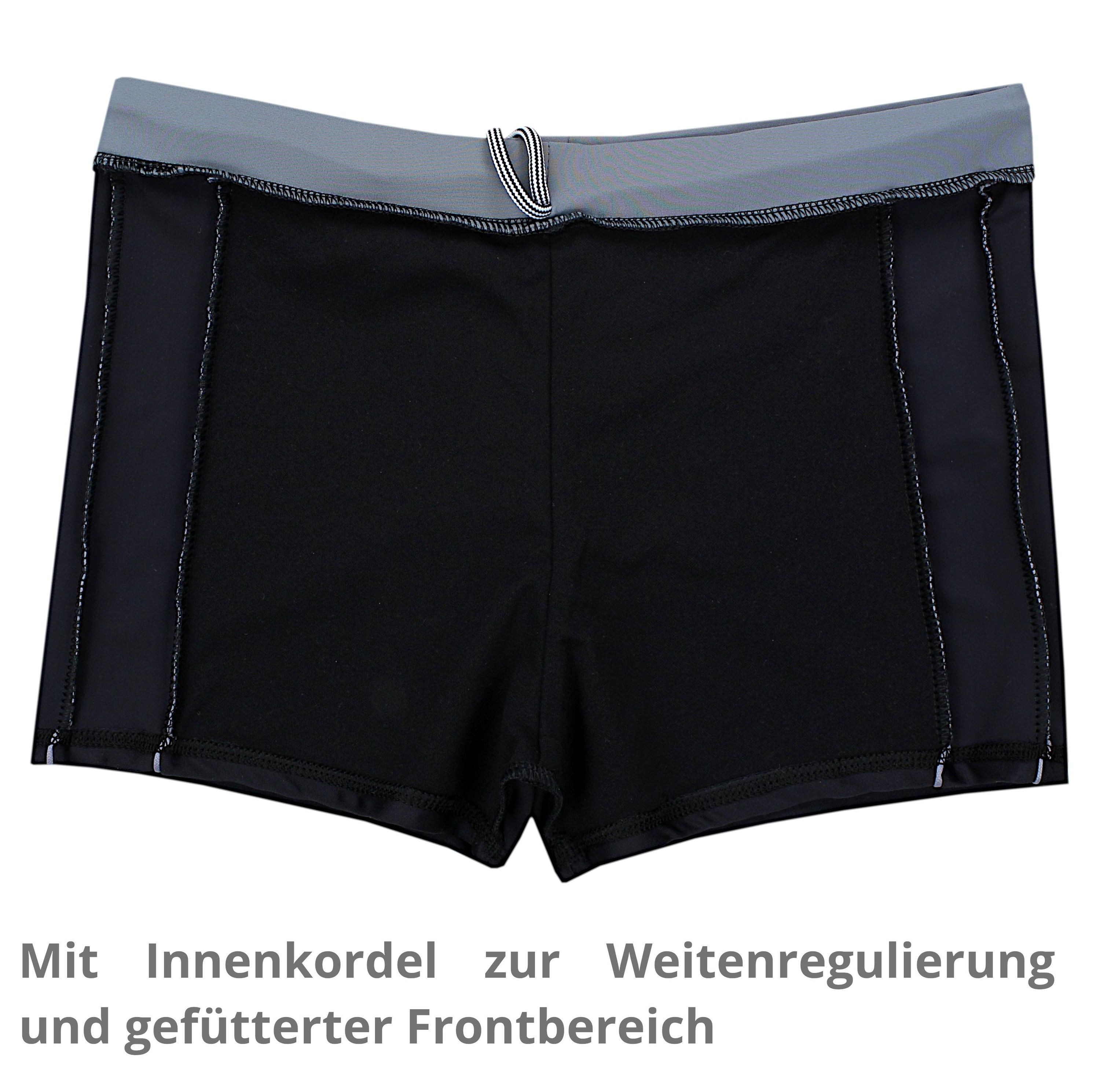 Aquarti Badehose Aquarti Herren Badehose Kurz mit Kontrastpaspel – Bild 5 von 5
