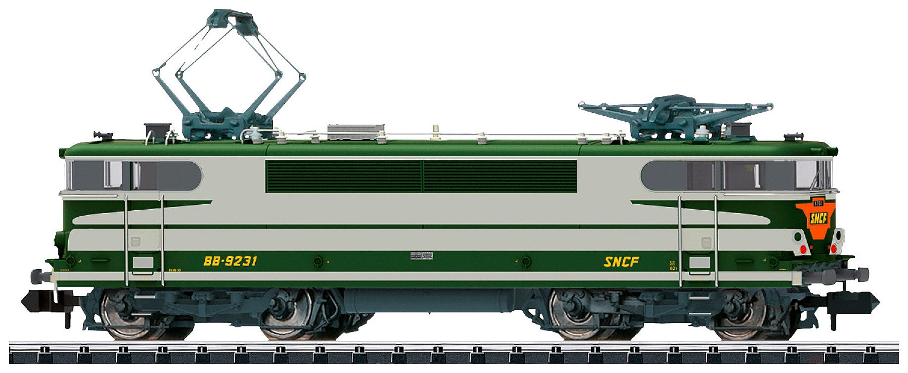 MiniTrix Diesellokomotive MiniTrix 16693 N E-Lok Serie BB 9200 der SNCF