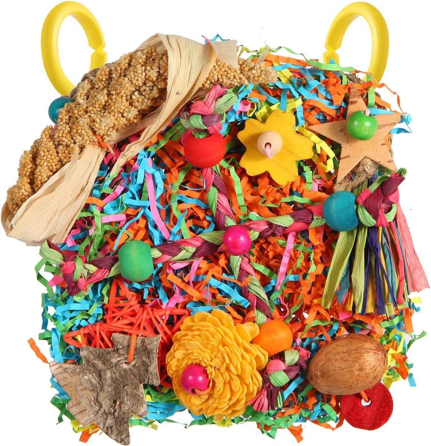 Vogelkäfig Vogelspielzeug Sittich Papagei Nymphensittich Käfig Kletterwand