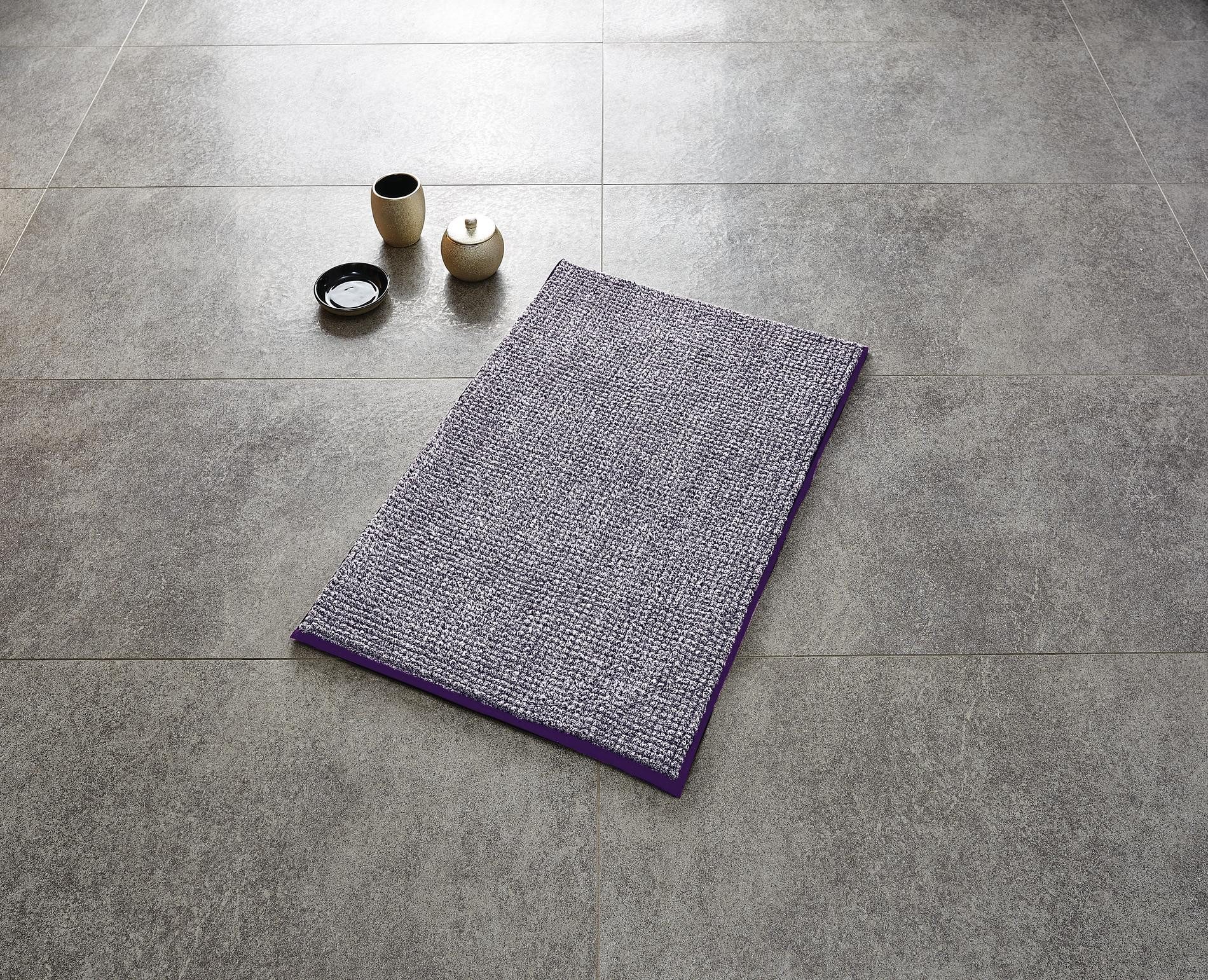 Ridder Badematte Fresh lila, Höhe 1.3 günstig online kaufen