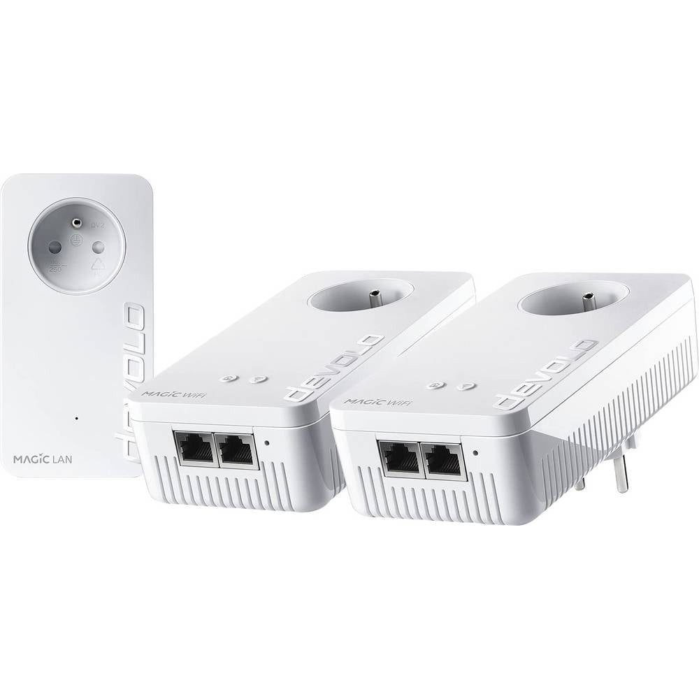 DEVOLO Magic 2 WiFi 6 next Powerline WLAN Multiroom Starter Kit Powerline, Reichweitenverstärker