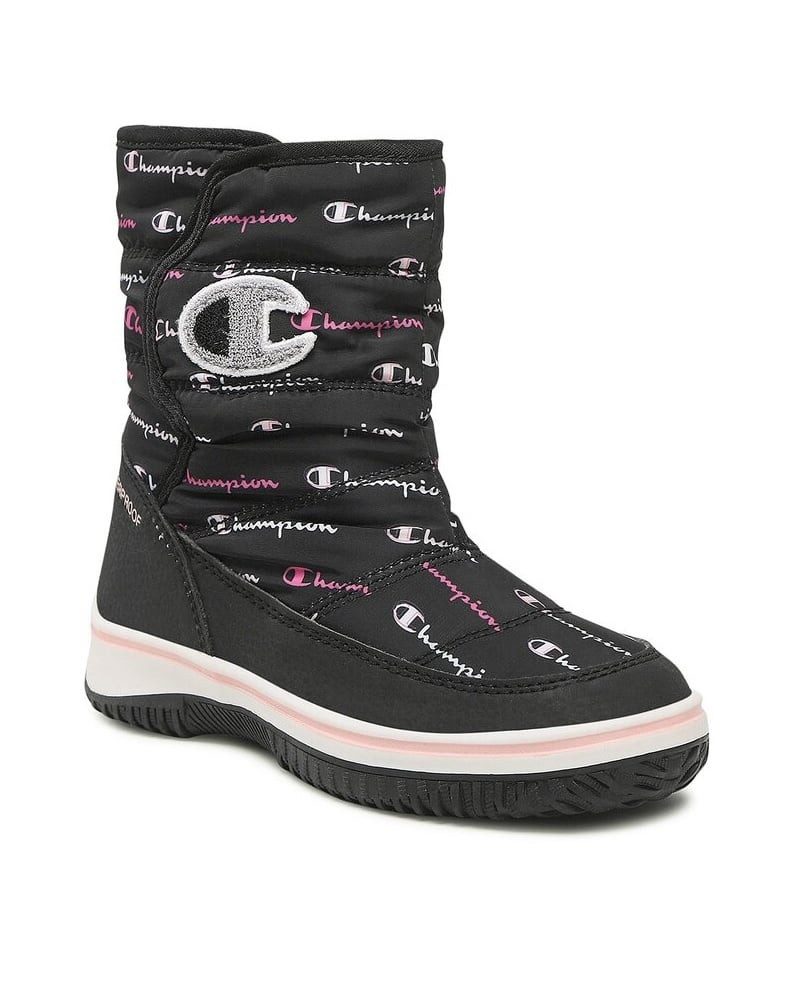 Champion Flakey G (warm und wasserdicht) schwarz Kinder Winterstiefel