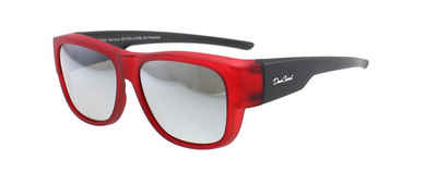 DanCarol Sonnenbrille DC-POL-2100B- Die Überbrille mit Polarisierte Gläser bestens zum Autofahren, Angeln, Skifahren
