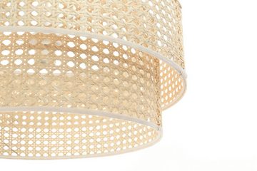 ONZENO Pendelleuchte Rattan Lacey Radiant 1 40x20x20 cm, einzigartiges Design und hochwertige Lampe