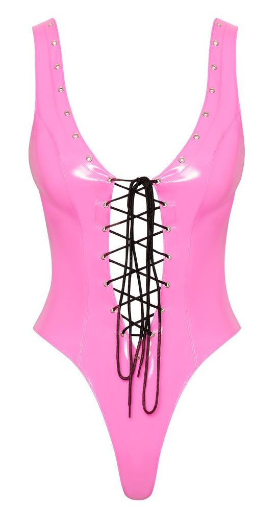 Black Level Body mit variabler Schnürung vorn & hinten