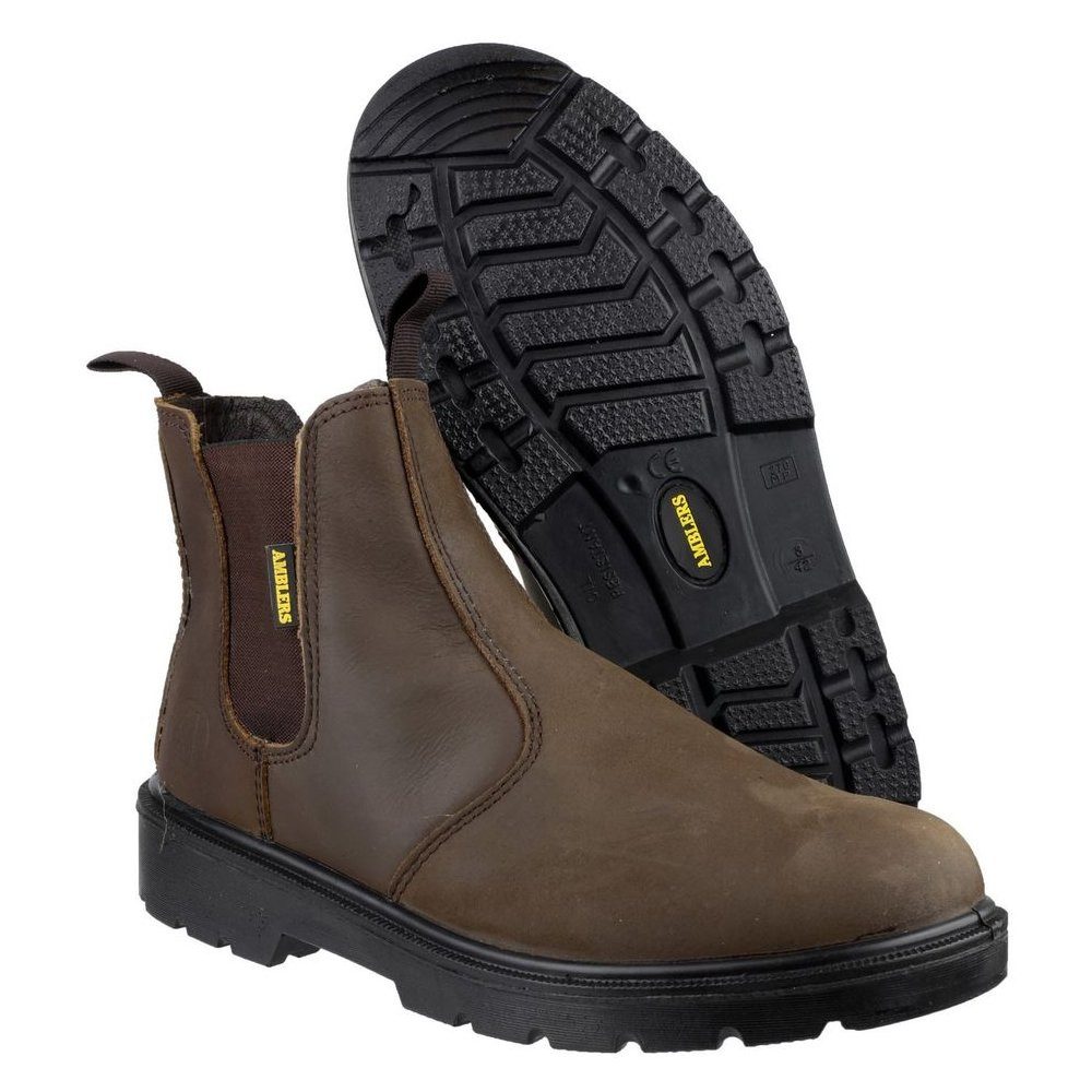 Amblers Safety Fs128 Hardwearing Pull ON Safety Dealer Boot P Src SB Sicherheitsschuh
