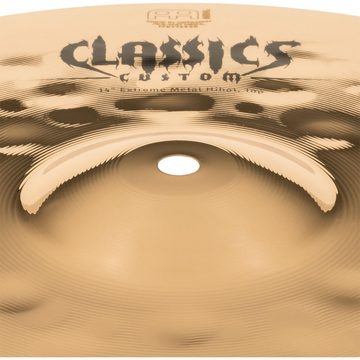 Meinl Percussion Becken,Classics Custom HiHat 14", CC14EMH-B, Extreme Metal, Classics Custom HiHat 14", CC14EMH-B, Extreme Metal - HiHat