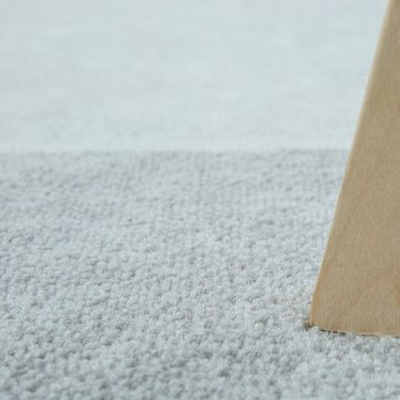 Teppich Sinai 057, Paco Home, rechteckig, Höhe: 13 mm, Kurzflor, Karo Muster mit Marmor Optik, ideal im Flur & Schlafzimmer