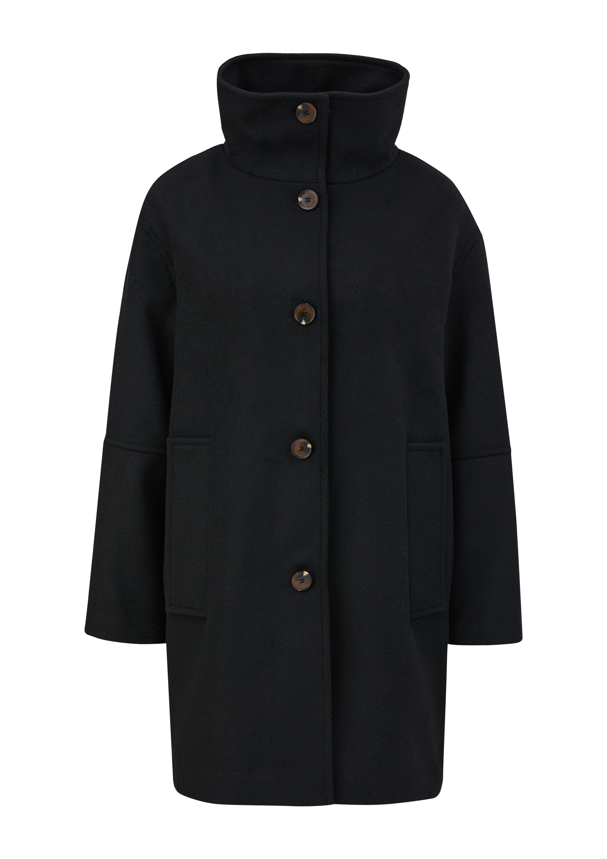 s.Oliver Funktionsmantel Outdoor-Mantel Twill-Mantel aus Wollmix günstig online kaufen