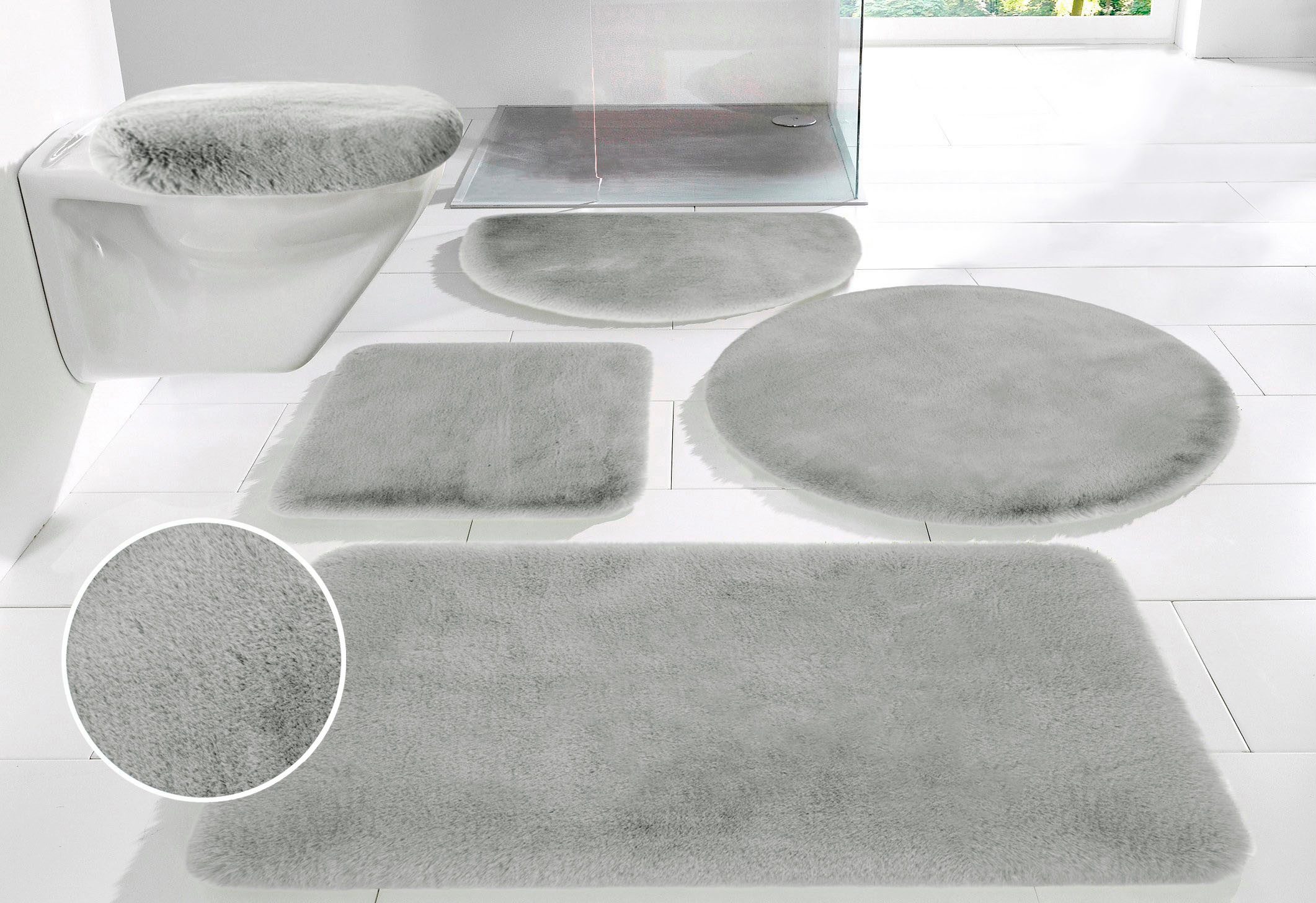 my home Badematte Rabbit Badematten, Badvorleger, günstig online kaufen