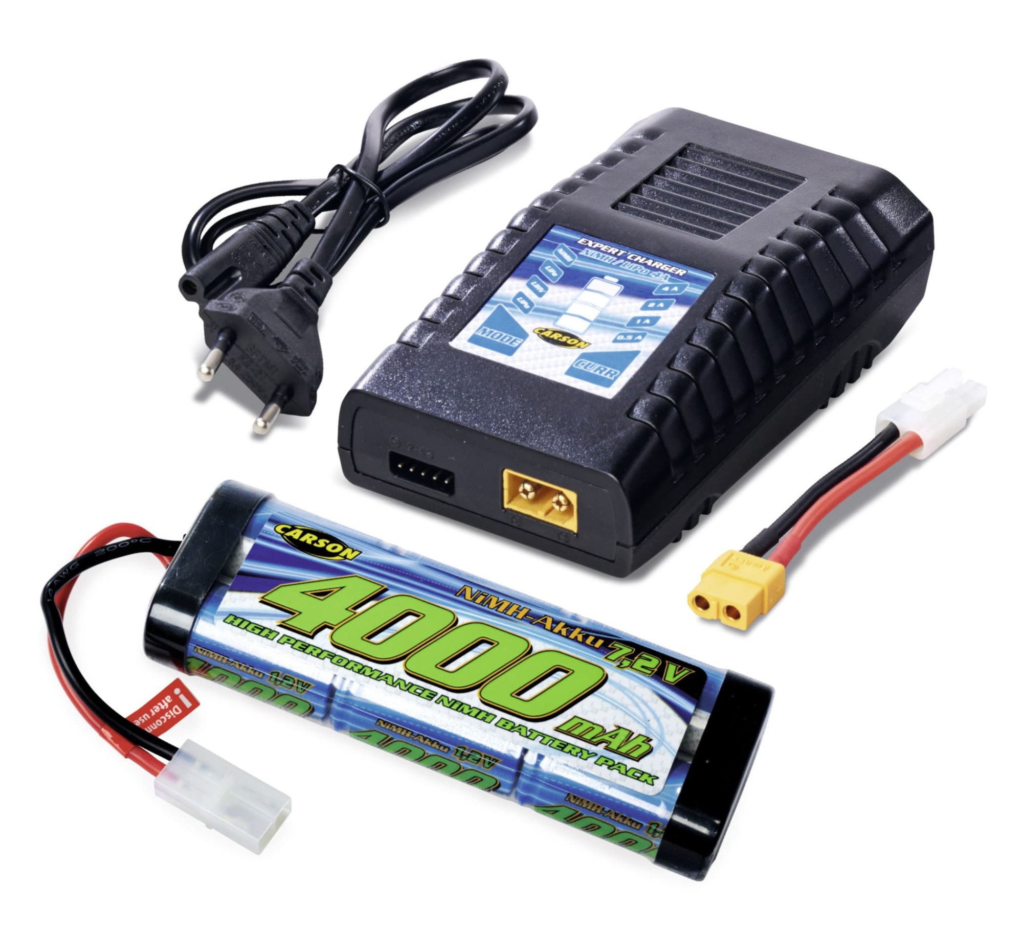 CARSON Carson Expert Charger NiMH 4A Lade Set RC-Ladegerät
